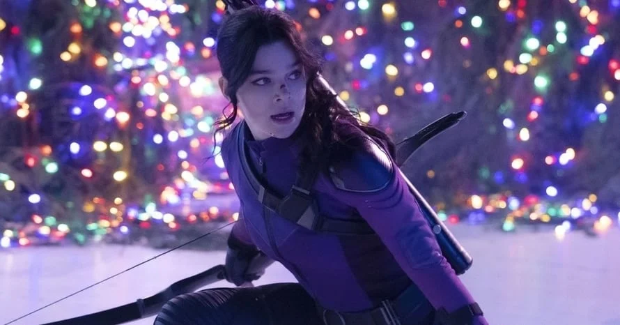 hailee steinfeld as kate bishop in marvel's hawkeye series