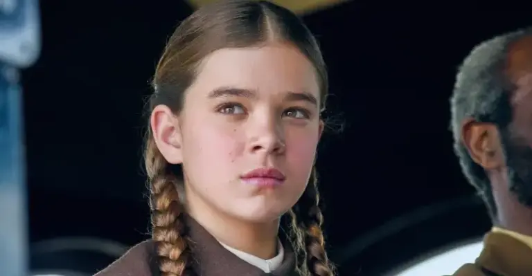 Hailee Steinfeld as Mattie Ross in True Grit